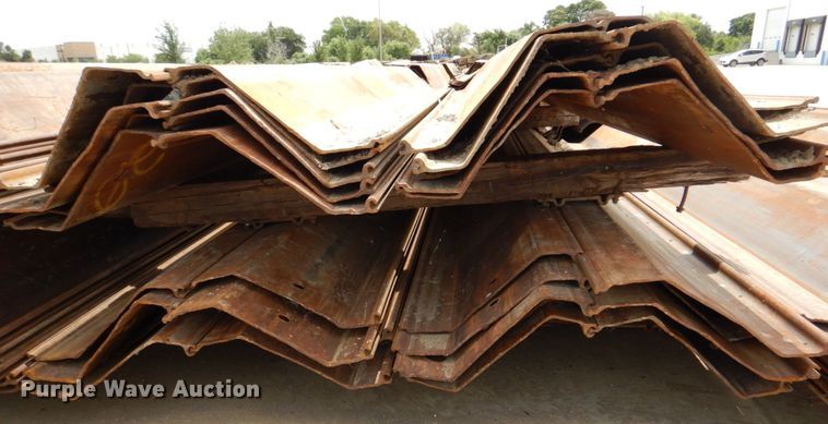 image for item DP4070 (20) sets of sheet piling
