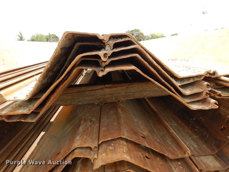 image for item DP4070 (20) sets of sheet piling