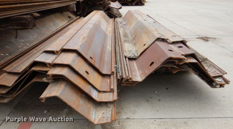 image for item DP4071 (10) sets of sheet piling