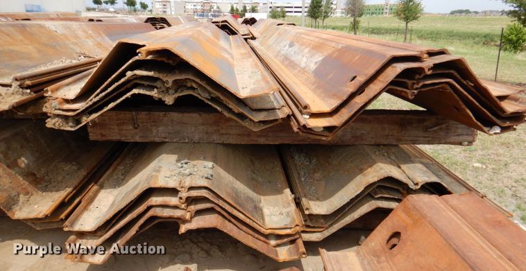 image for item DP4072 (20) sets of steel piling
