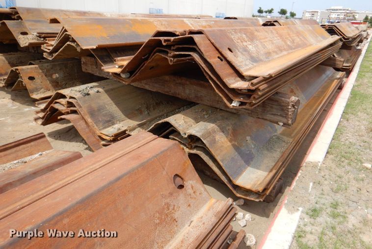 image for item DP4072 (20) sets of steel piling