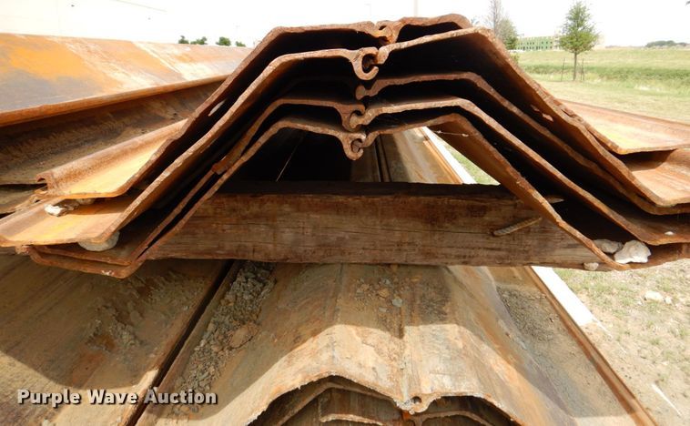 image for item DP4072 (20) sets of steel piling