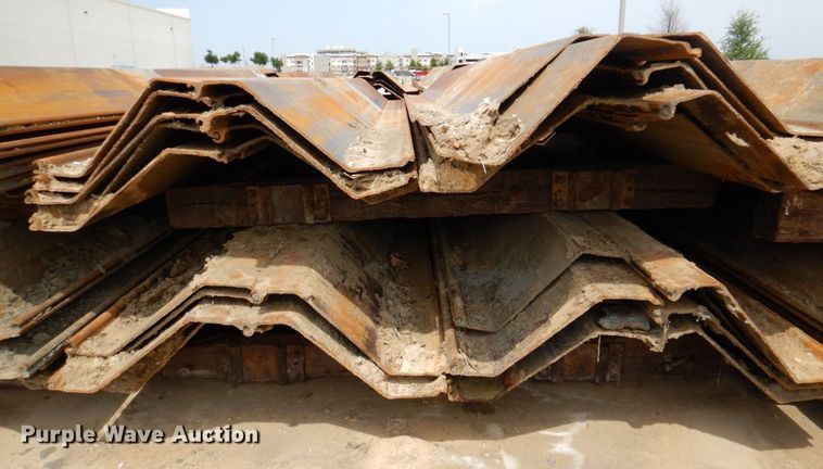 image for item DP4073 (20) sets of steel piling