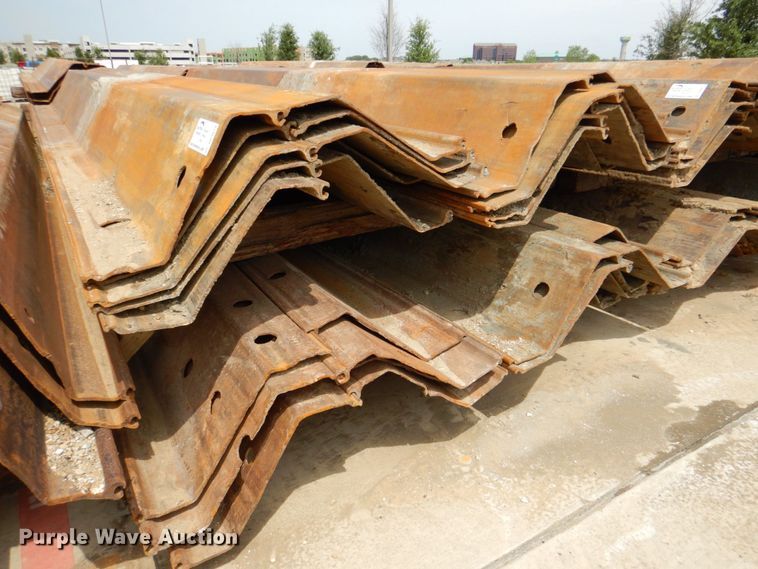 image for item DP4074 (20) sets of sheet piling