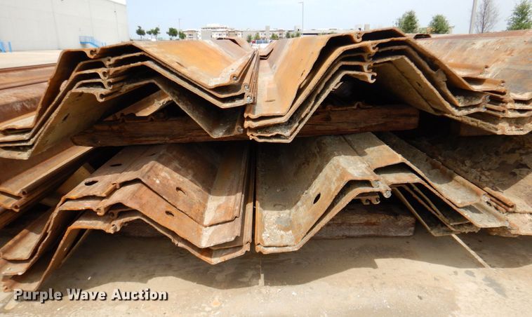 image for item DP4074 (20) sets of sheet piling