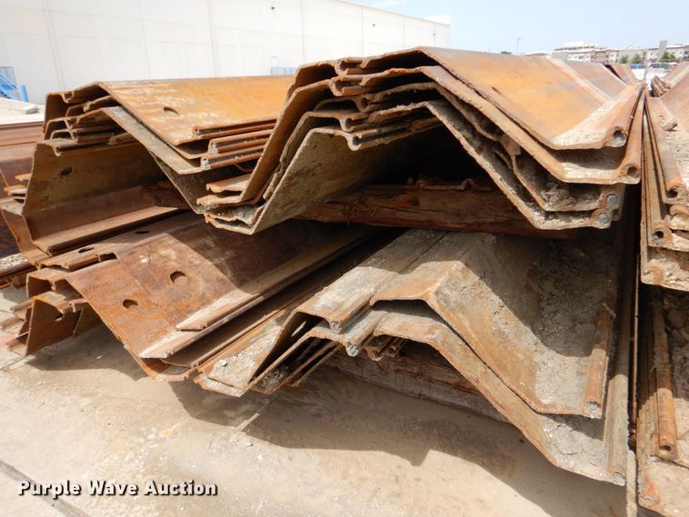 image for item DP4074 (20) sets of sheet piling