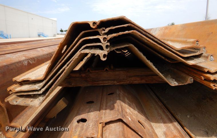 image for item DP4074 (20) sets of sheet piling