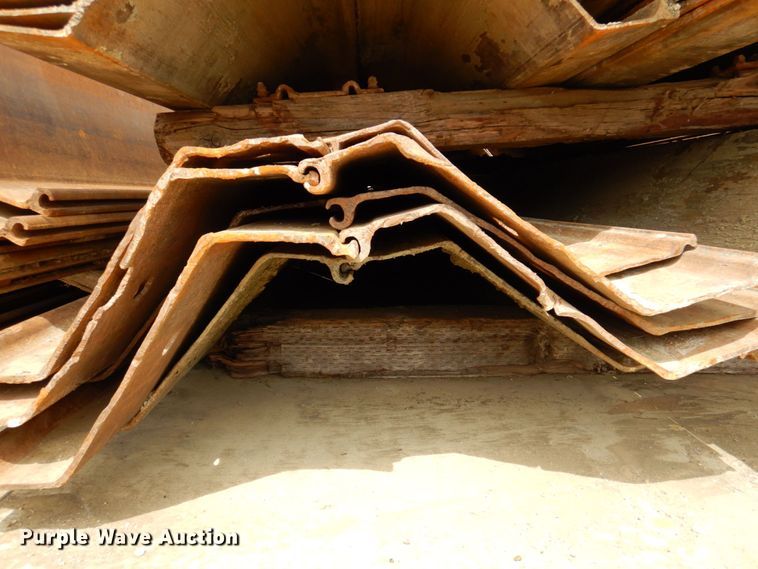 image for item DP4074 (20) sets of sheet piling