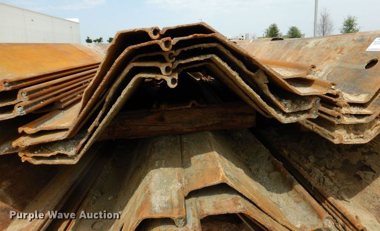 image for item DP4074 (20) sets of sheet piling