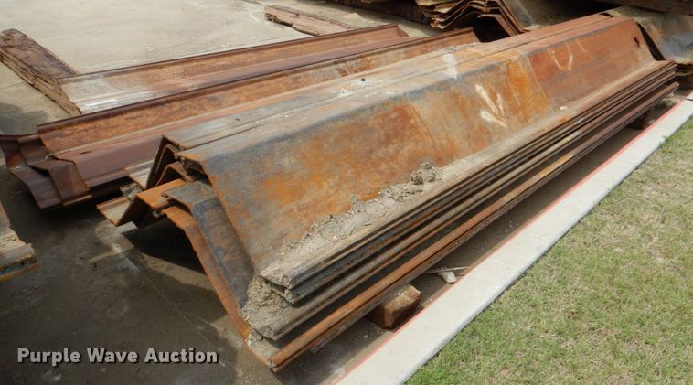 image for item DP4076 (7) sets of sheet piling