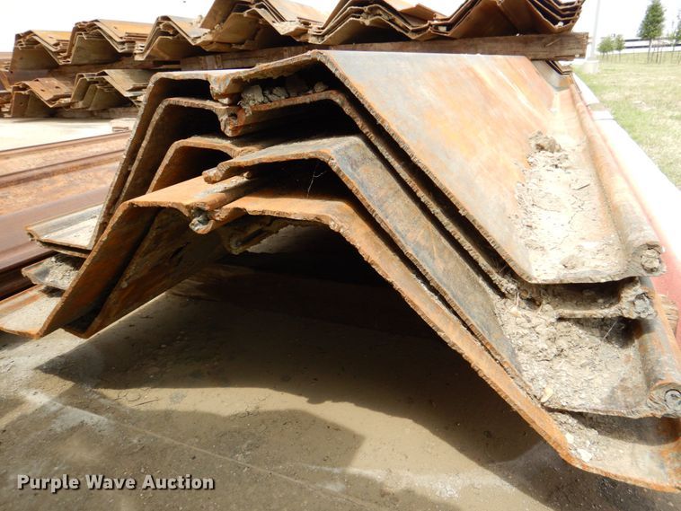 image for item DP4076 (7) sets of sheet piling