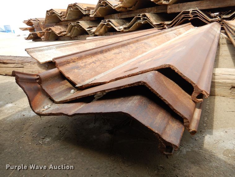 image for item DP4076 (7) sets of sheet piling