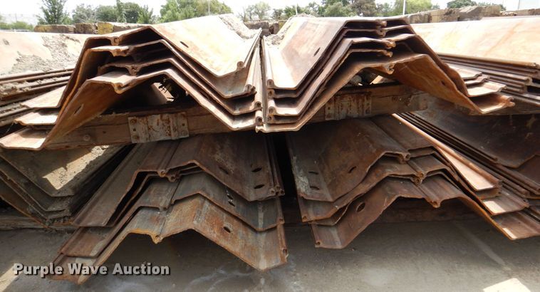 image for item DP4078 (20) sets of sheet piling