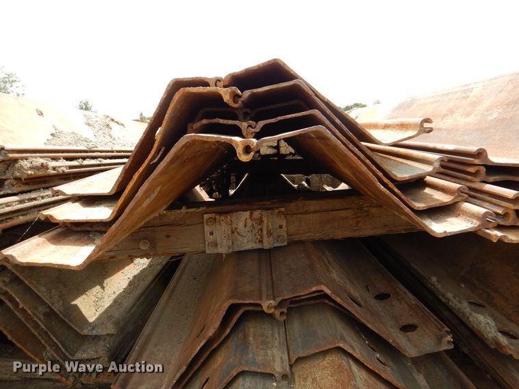 image for item DP4078 (20) sets of sheet piling