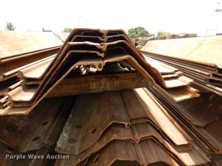 image for item DP4078 (20) sets of sheet piling