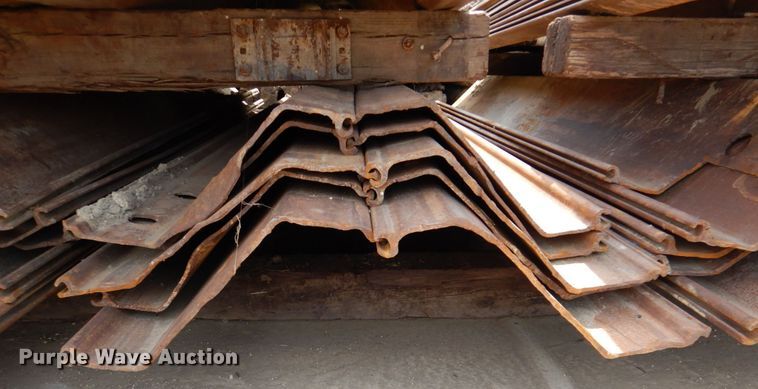 image for item DP4078 (20) sets of sheet piling