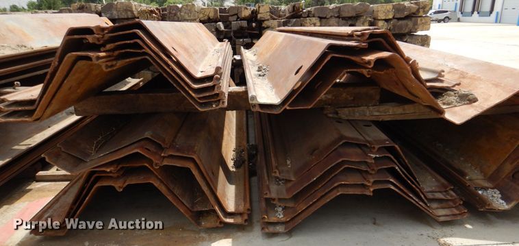 image for item DP4080 (20) sets of steel piling