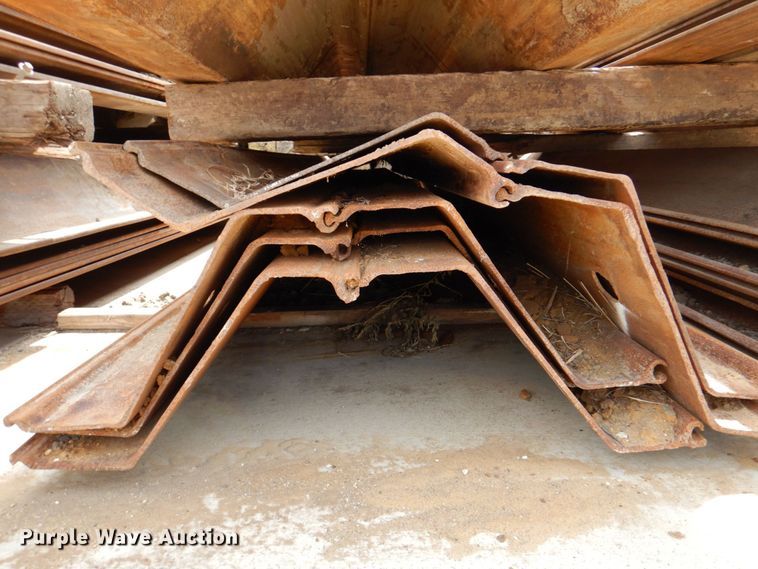 image for item DP4080 (20) sets of steel piling