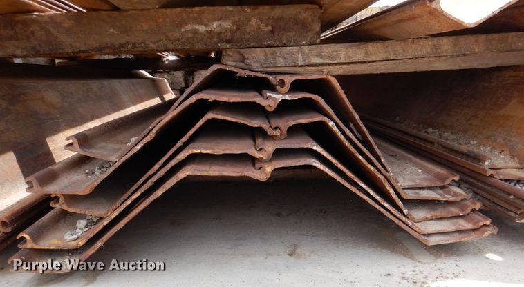 image for item DP4080 (20) sets of steel piling