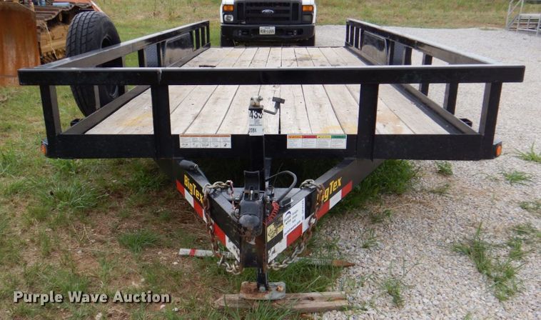 image for item DP4143 2019 Big Tex 14PI-20BK  utility trailer
