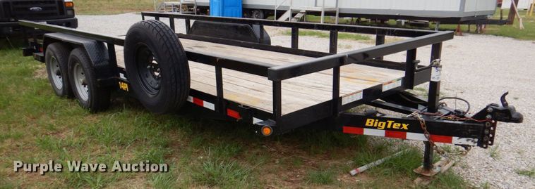 image for item DP4143 2019 Big Tex 14PI-20BK  utility trailer