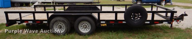 image for item DP4143 2019 Big Tex 14PI-20BK  utility trailer