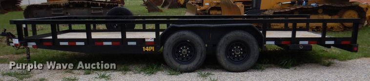 image for item DP4143 2019 Big Tex 14PI-20BK  utility trailer