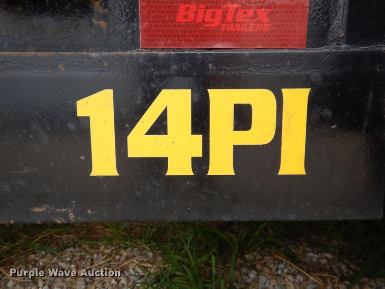 image for item DP4143 2019 Big Tex 14PI-20BK  utility trailer