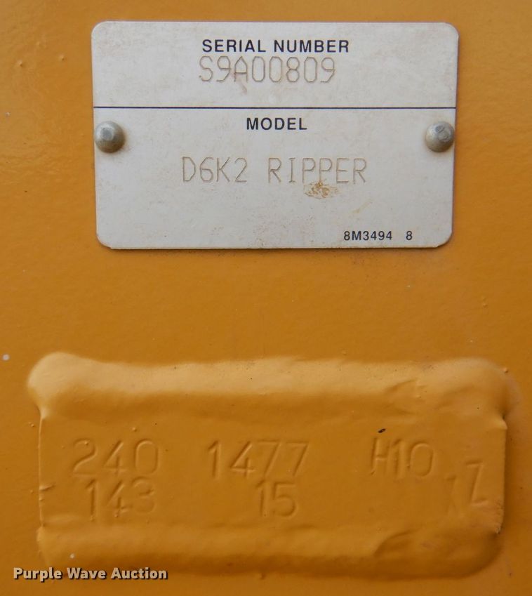 image for item DP4147 2016 Caterpillar D6K2 LGP  dozer