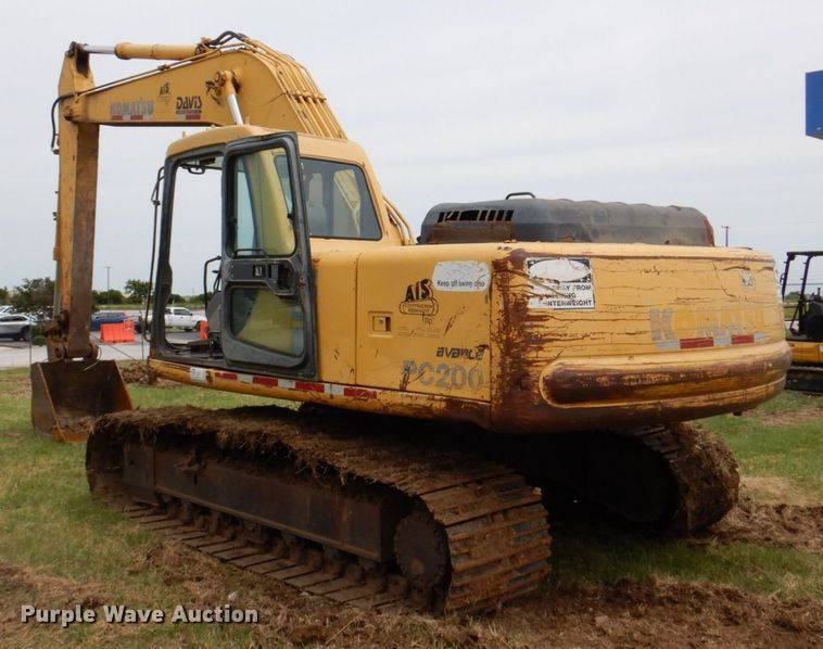 image for item DP4150 1999 Komatsu PC200-6B  excavator