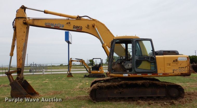 image for item DP4150 1999 Komatsu PC200-6B  excavator