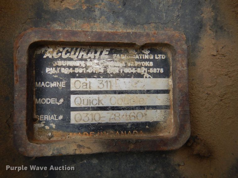 image for item DP4159 1995 Caterpillar 311  excavator