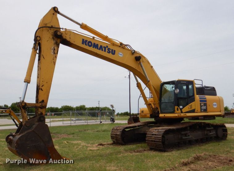 image for item DP4160 2014 Komatsu PC490LC-10  excavator