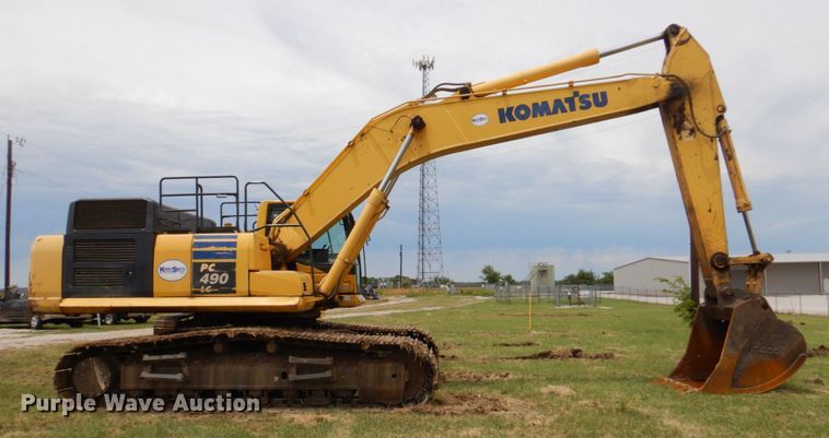 image for item DP4160 2014 Komatsu PC490LC-10  excavator