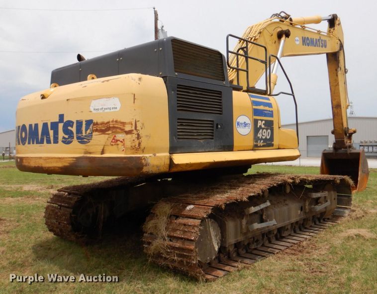 image for item DP4160 2014 Komatsu PC490LC-10  excavator