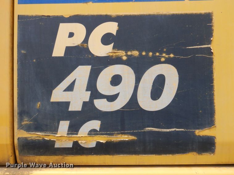 image for item DP4160 2014 Komatsu PC490LC-10  excavator