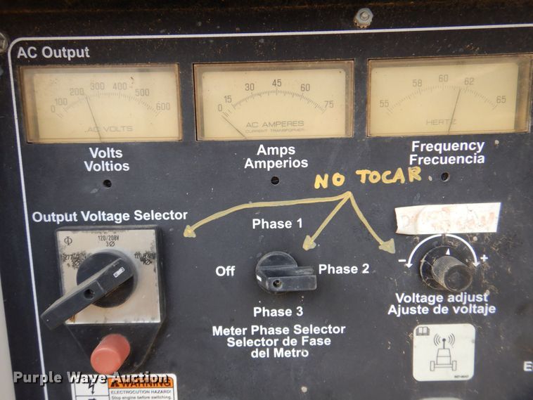 image for item DR1835 Warren Power Systems NPS-P-20  generator