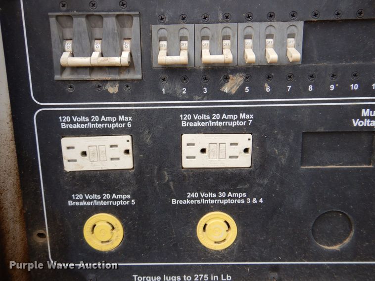 image for item DR1836 Warren Power Systems NPS-P-20  generator