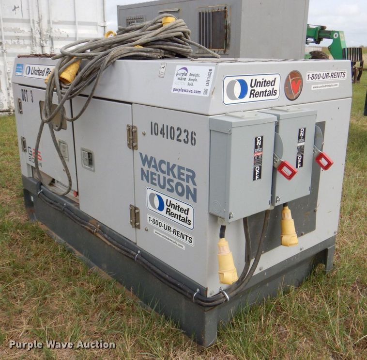 image for item DR1838 Wacker Neuson G25  generator