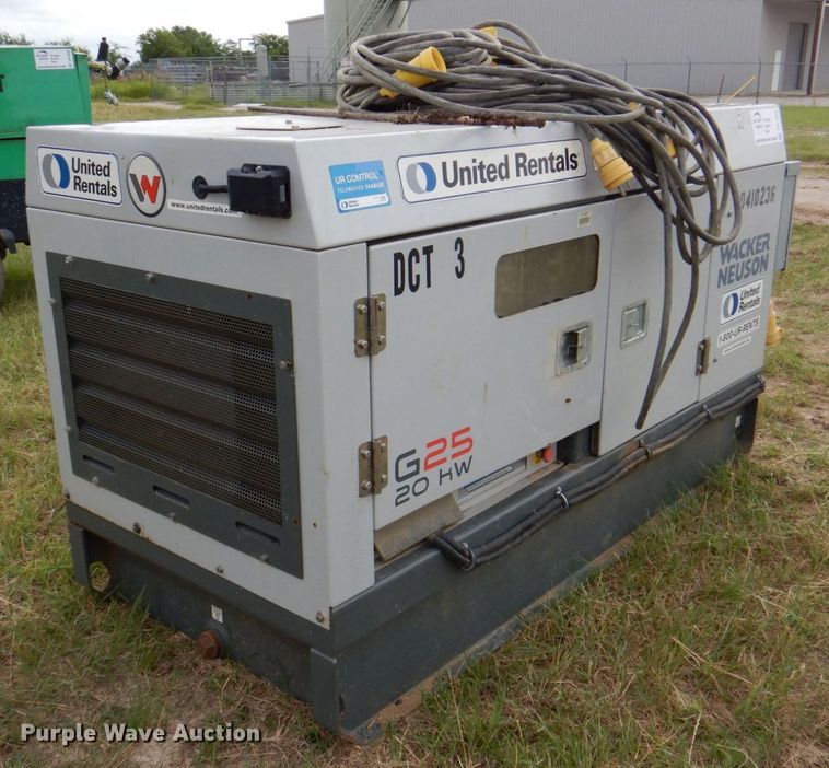 image for item DR1838 Wacker Neuson G25  generator
