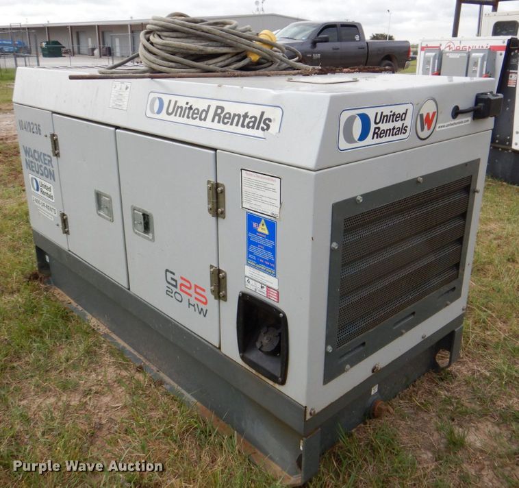 image for item DR1838 Wacker Neuson G25  generator