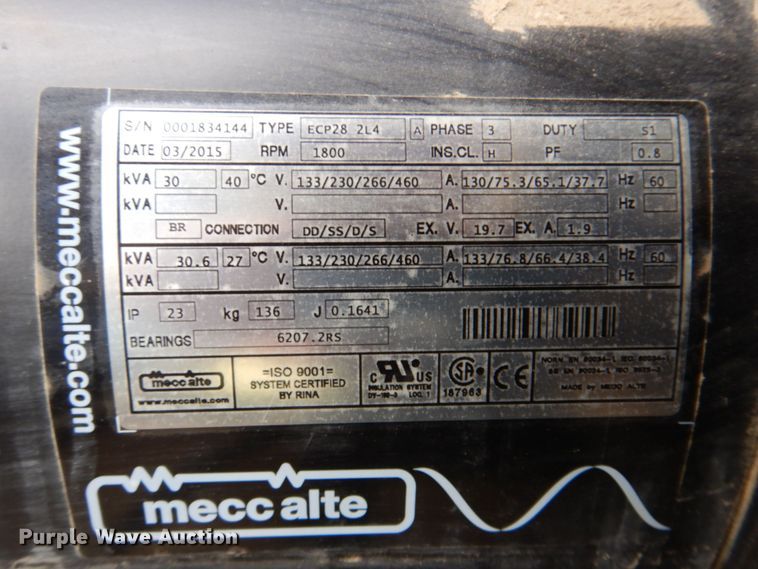 image for item DR1838 Wacker Neuson G25  generator