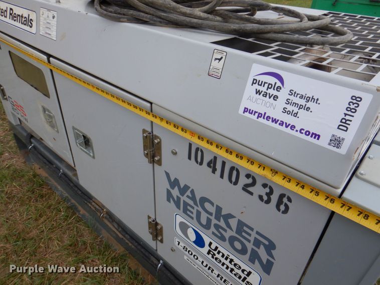 image for item DR1838 Wacker Neuson G25  generator