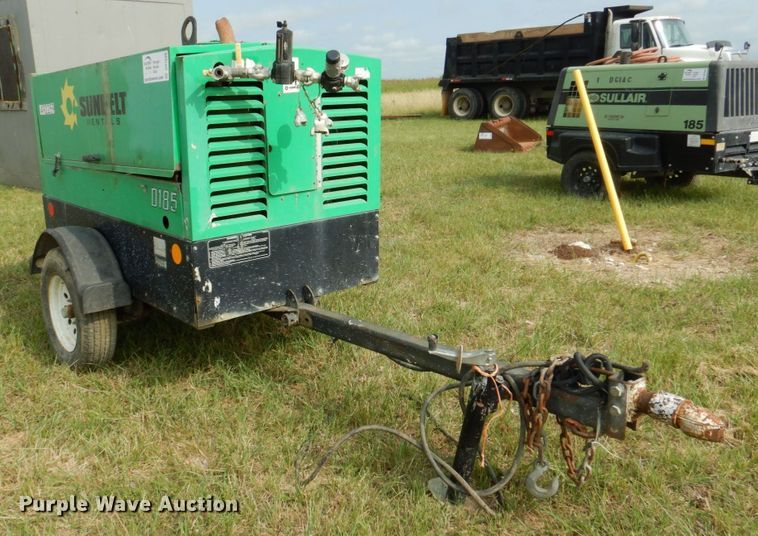 image for item DR1839 2012 Sullivan Palatek D185P3JDSB  air compressor