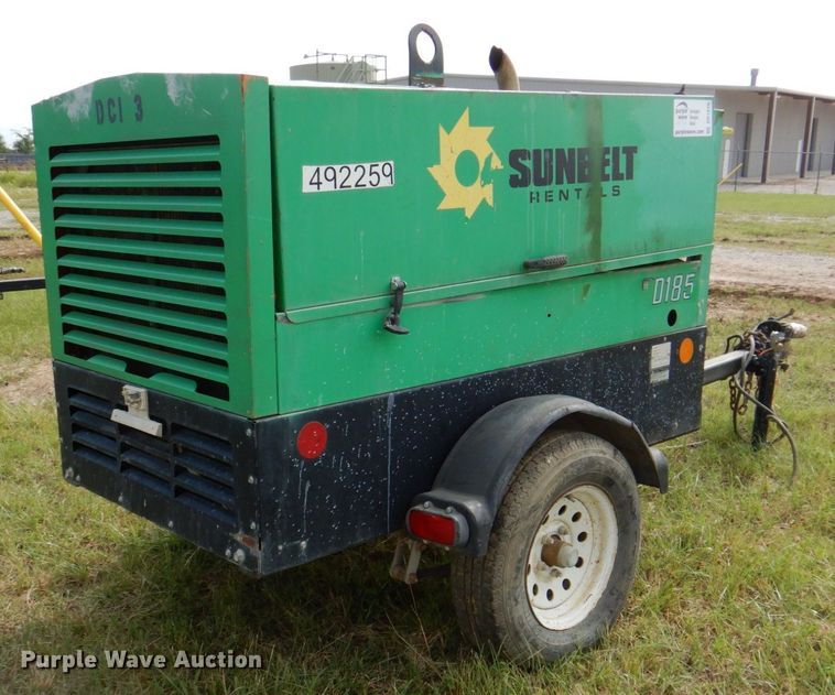 image for item DR1839 2012 Sullivan Palatek D185P3JDSB  air compressor