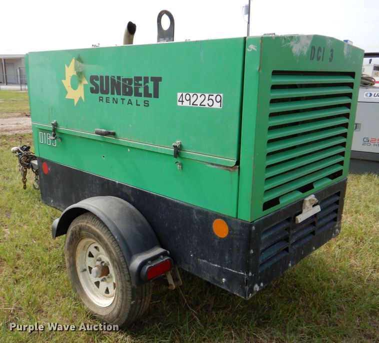 image for item DR1839 2012 Sullivan Palatek D185P3JDSB  air compressor