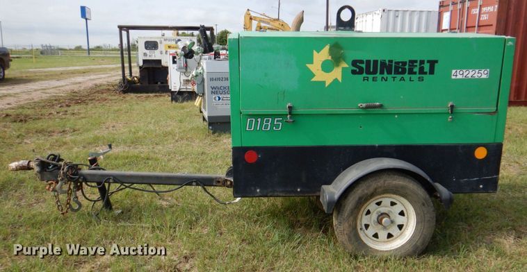 image for item DR1839 2012 Sullivan Palatek D185P3JDSB  air compressor