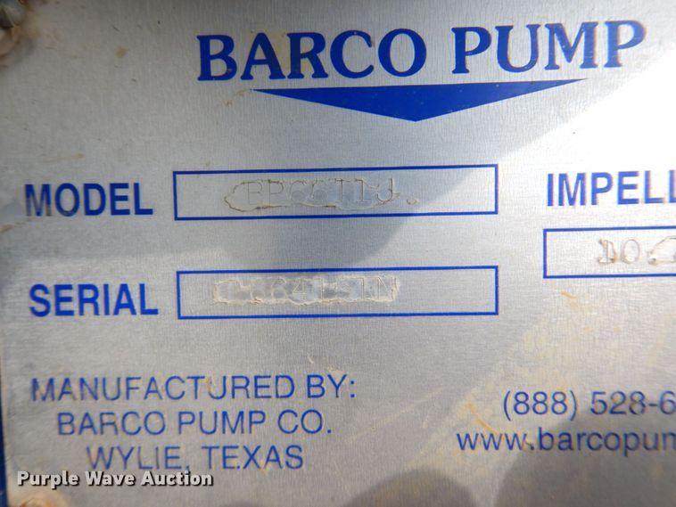 image for item DR1844 Barco RP6611J  water pump