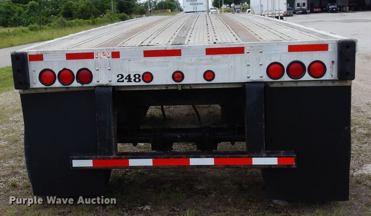 image for item DH8540 1996 Transcraft Eagle W2  flatbed trailer