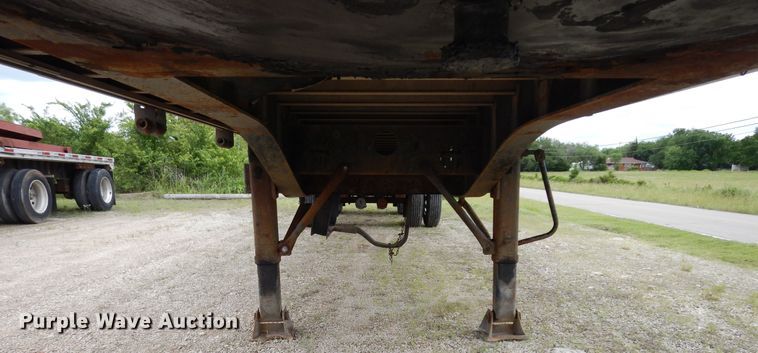 image for item DH8540 1996 Transcraft Eagle W2  flatbed trailer